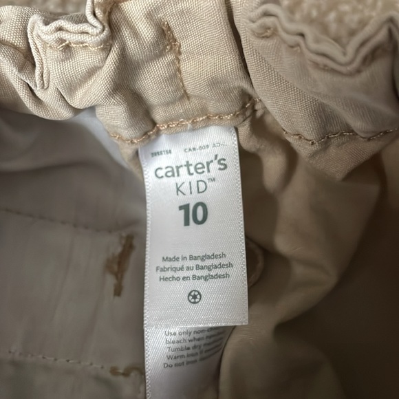 Carters boys khaki shorts with adjustable waist - Picture 2 of 3